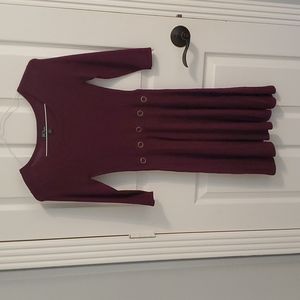 Maroon dress
